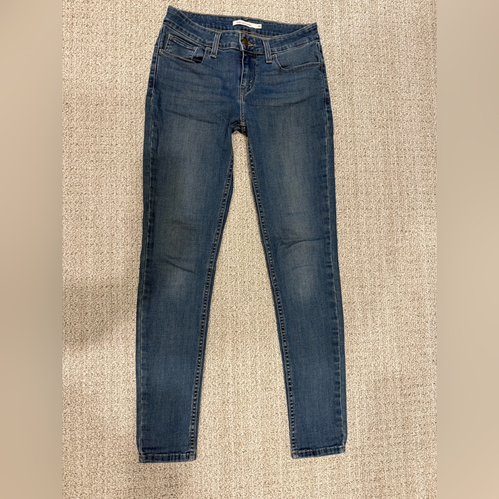 Levi’s Denim Blue Women's 535 Super Skinny Jeans